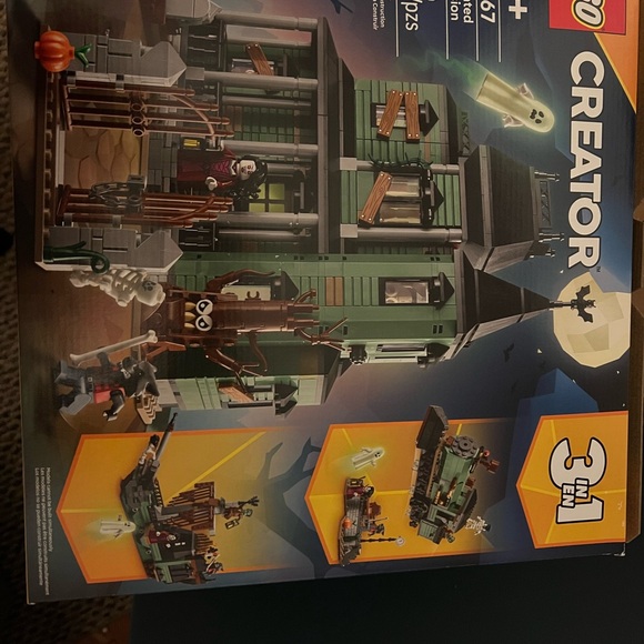 LEGO Creator Spooky Green and Brown Building Set